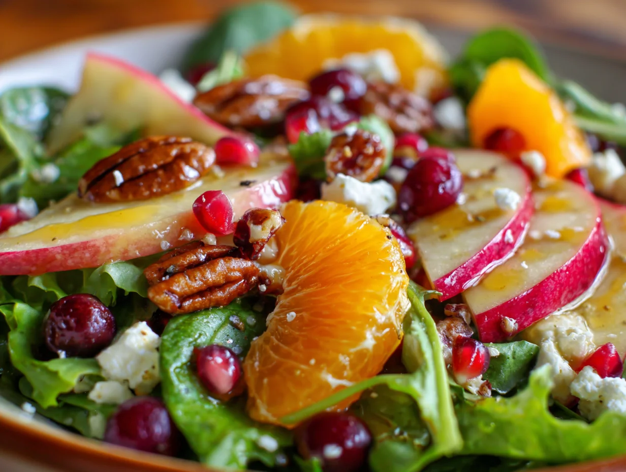Sweet Christmas Apple Salad
