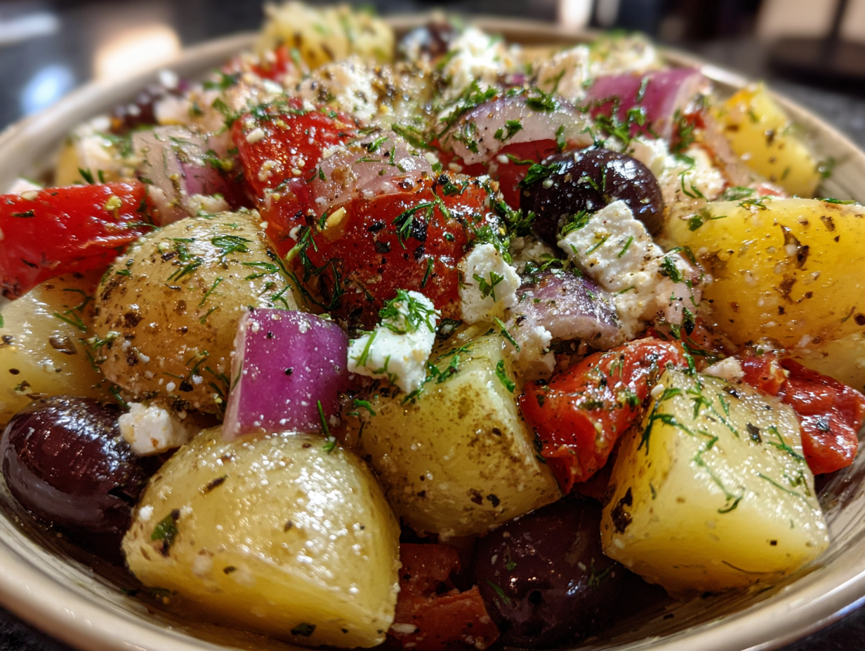 Olive Greek Potato Salad