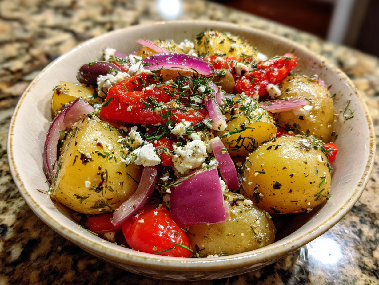Olive Greek Potato Salad - Step 3