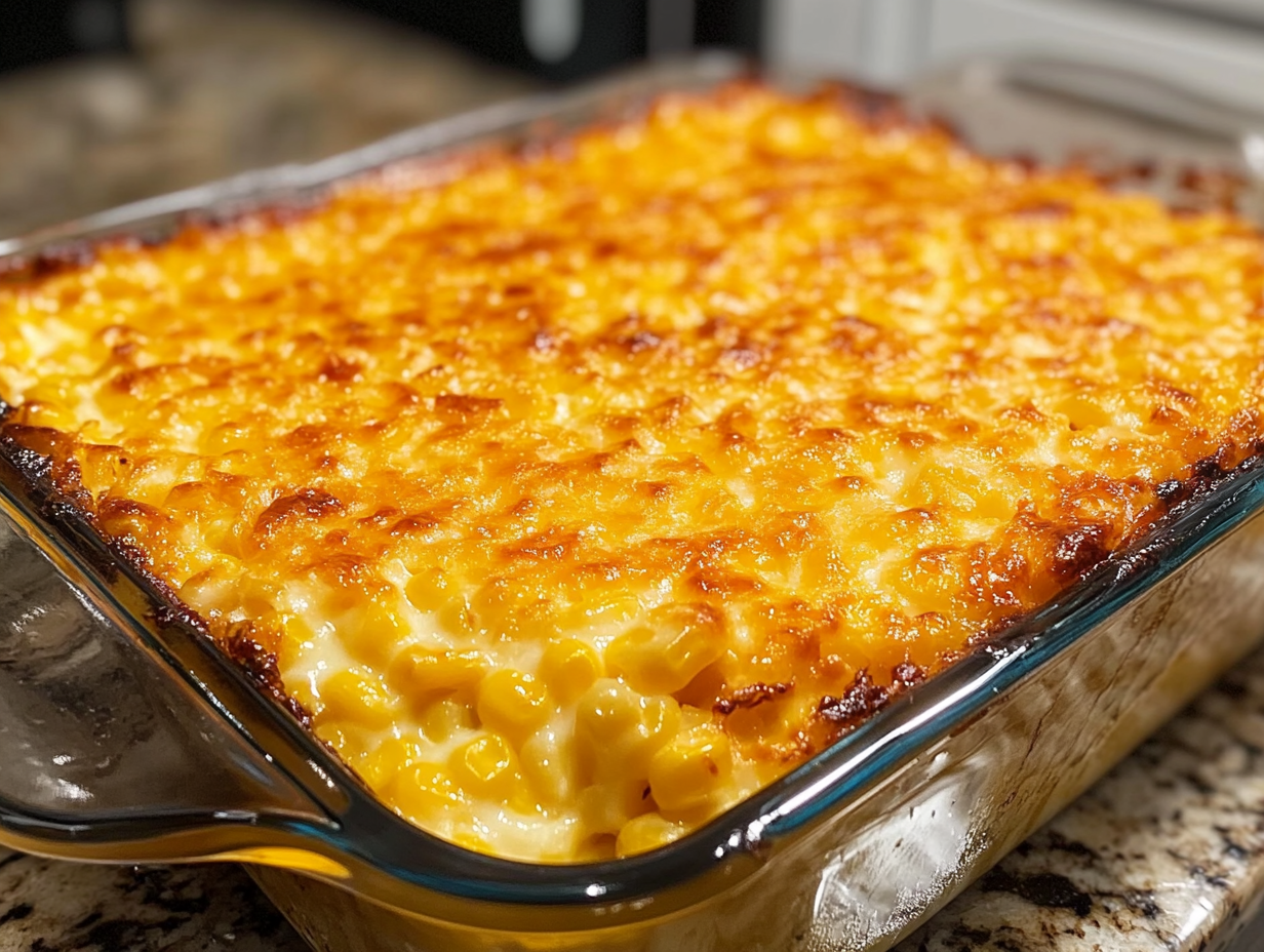 Honey Glazed Corn Casserole - Step 2