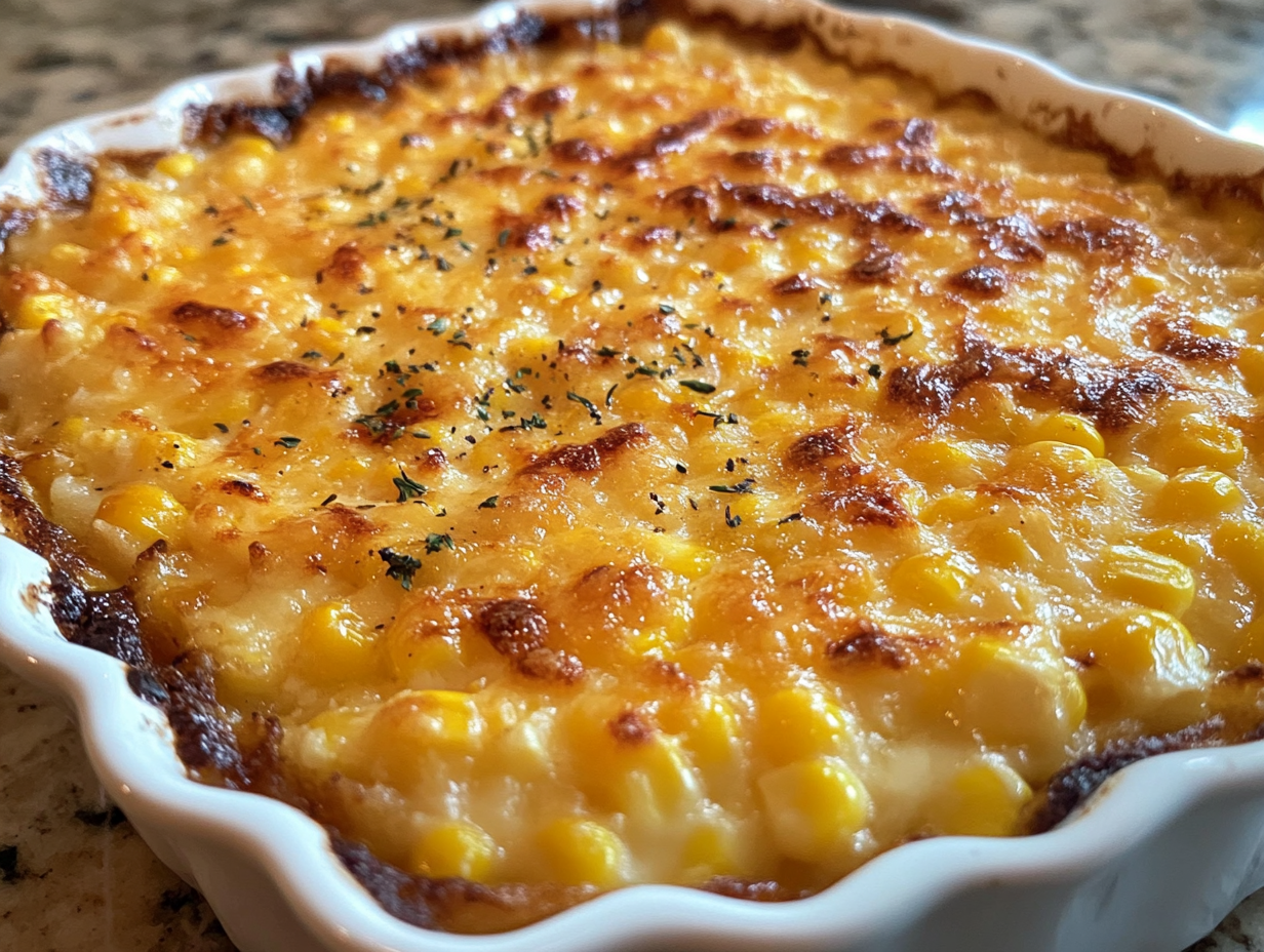 Honey Glazed Corn Casserole - Step 3