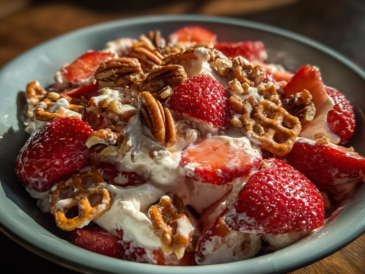 Strawberry Crackle Salad
