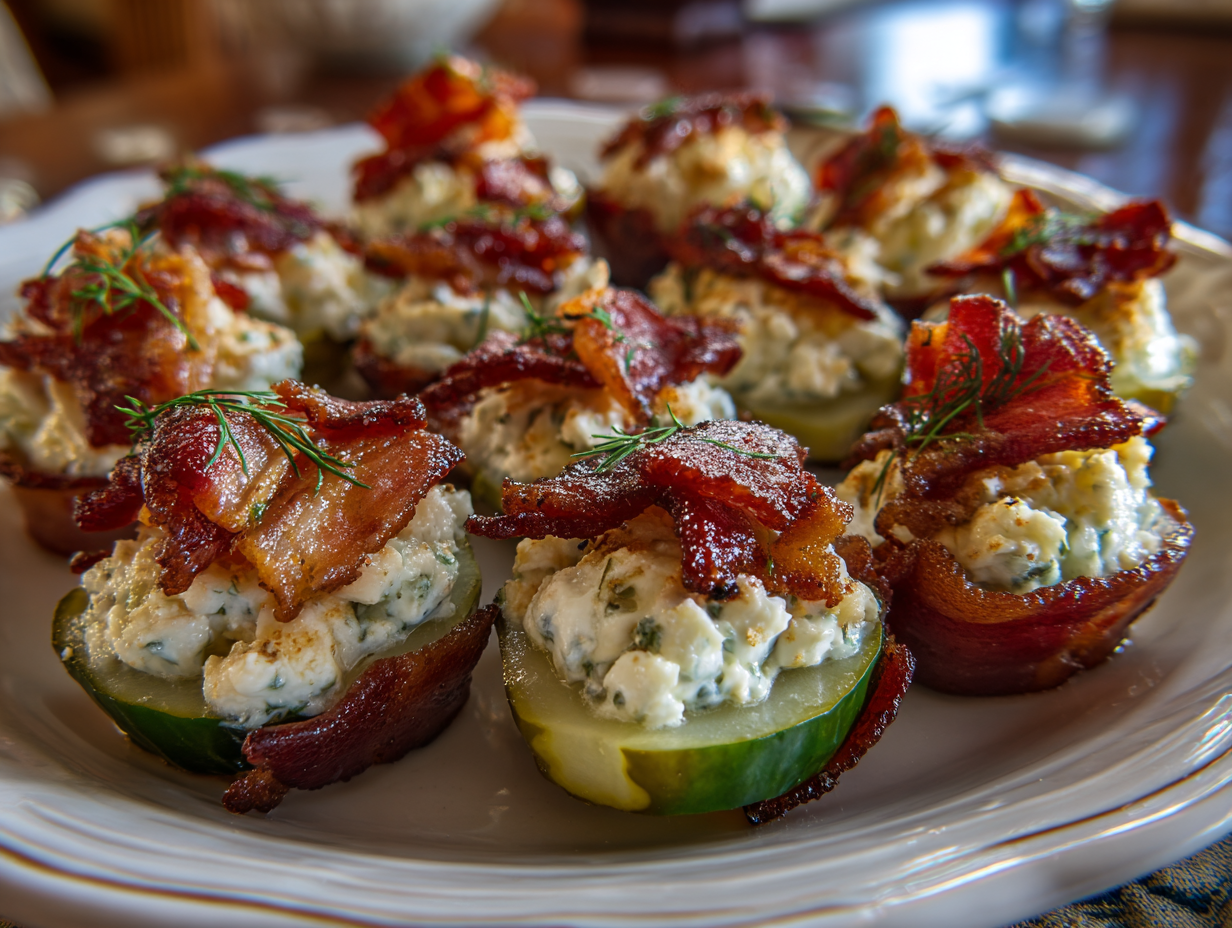 Cheese Dill Pickle Bacon Shots - Step 3