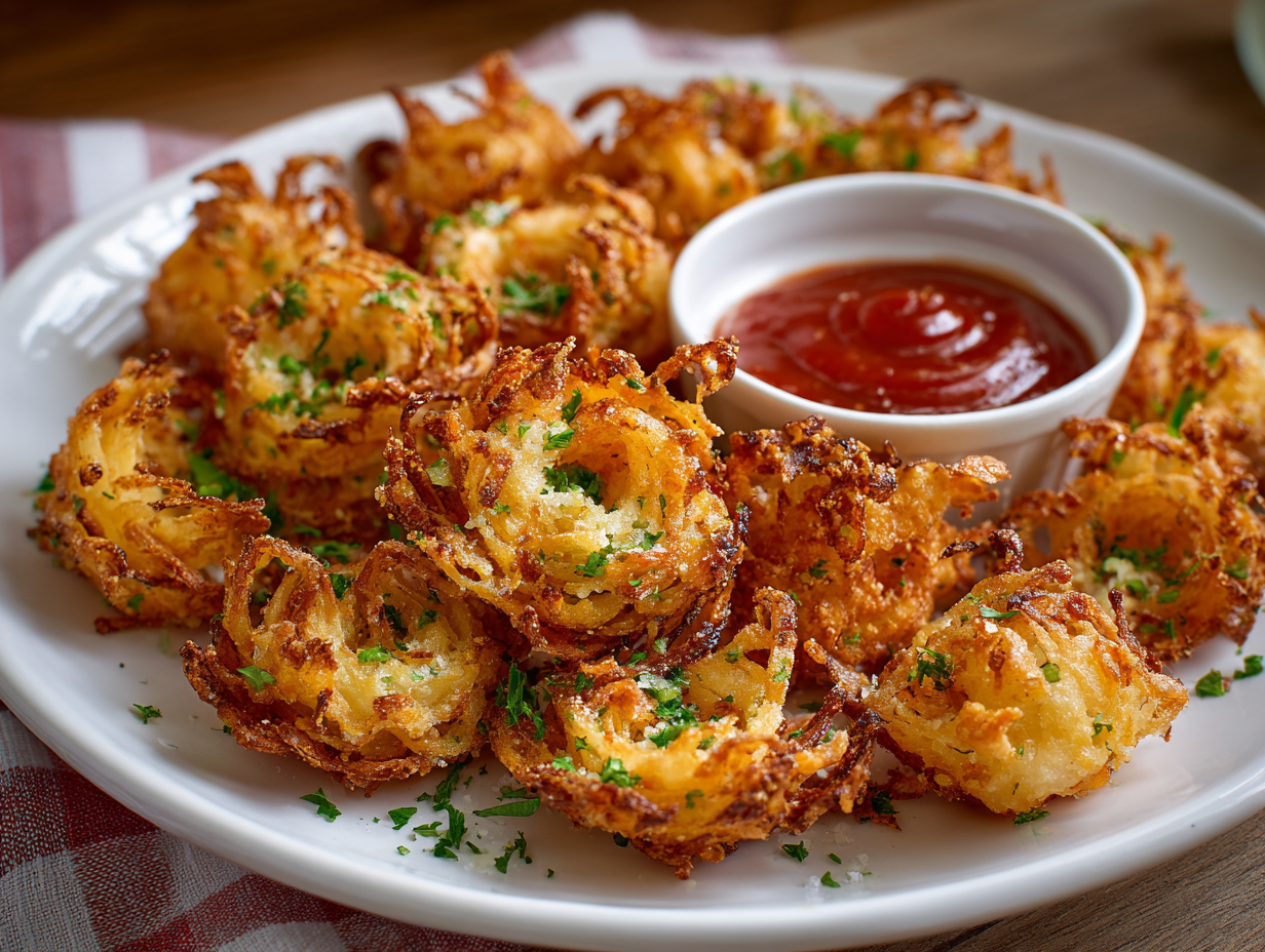 Air Fryer Crispy Mini Blooming Onions - Step 3