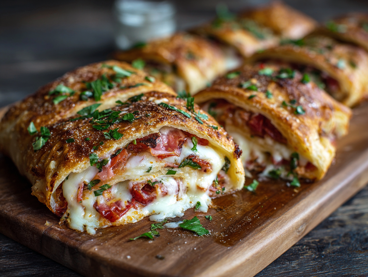 Italian Crescent Roll Sandwich - Step 2