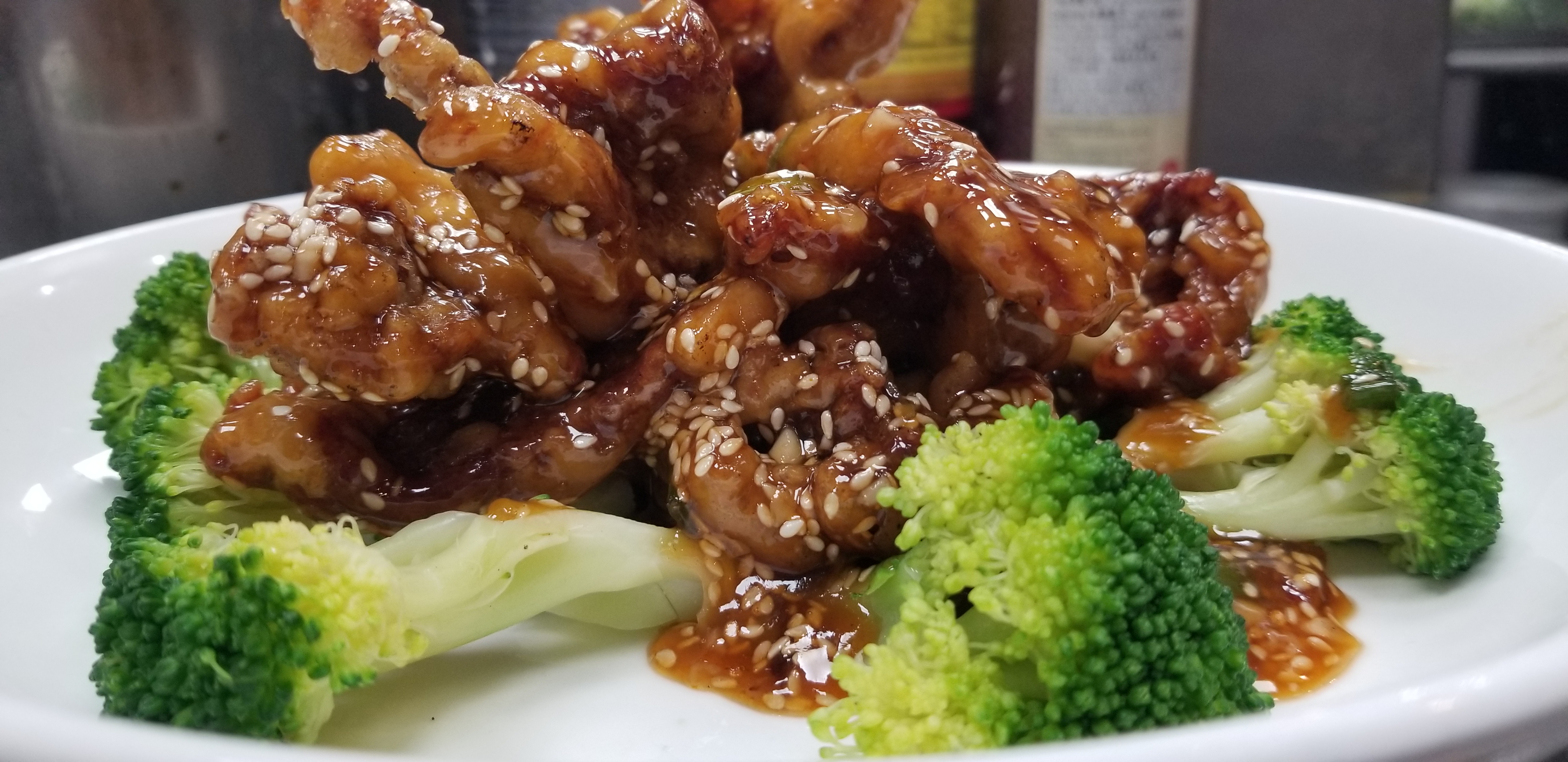 Sesame Beef at Sweet Catch and Tasty Bites