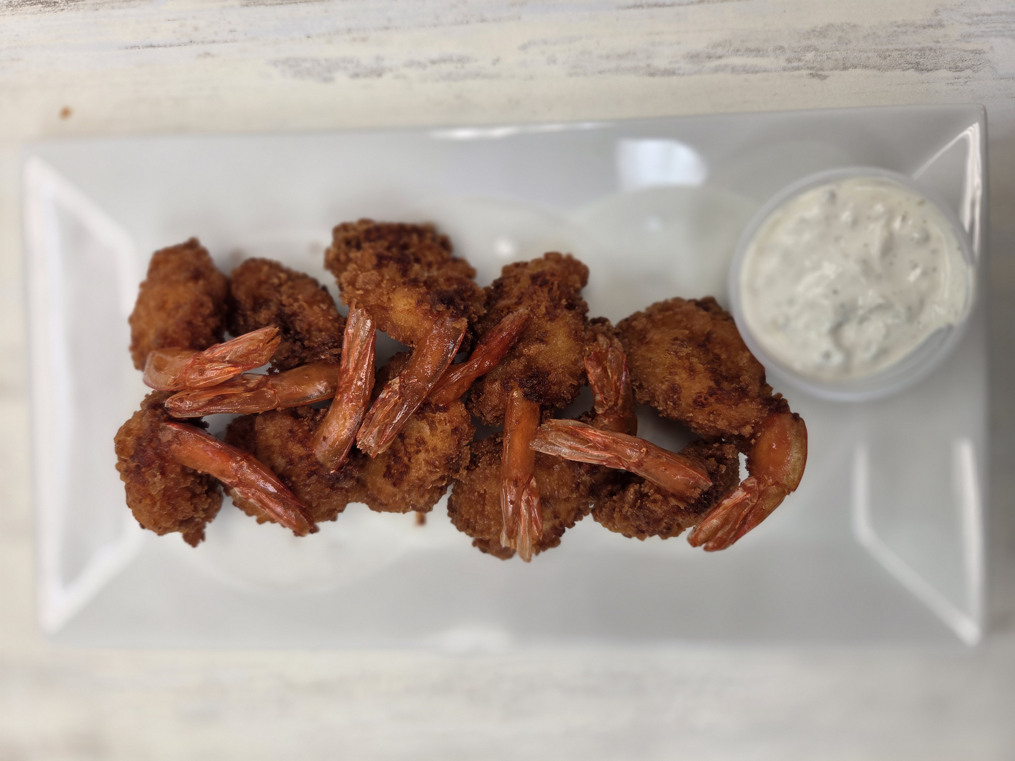 Fried Baby Shrimp at Sweet Catch and Tasty Bites