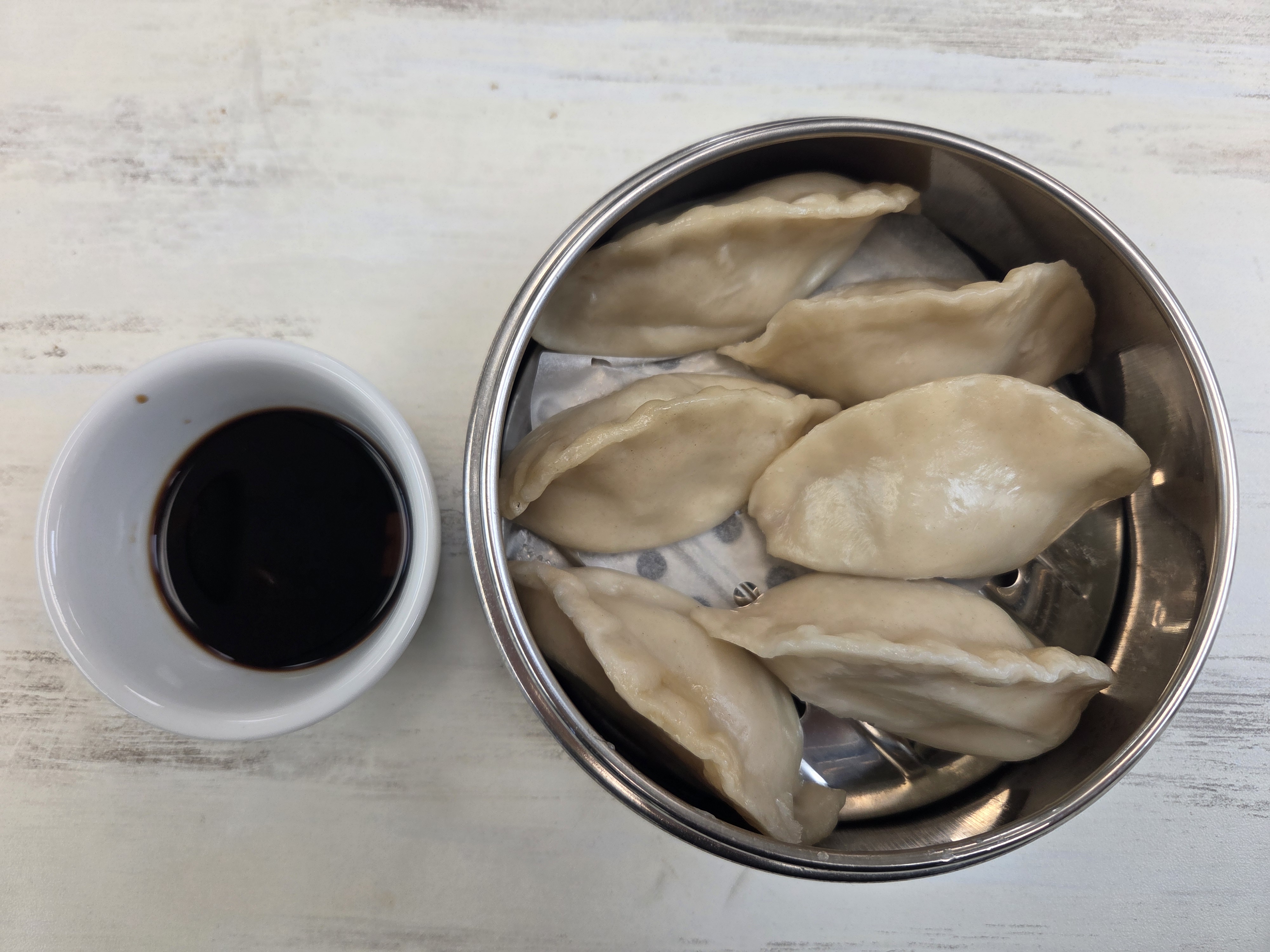 Pork Dumpling at Sweet Catch and Tasty Bites