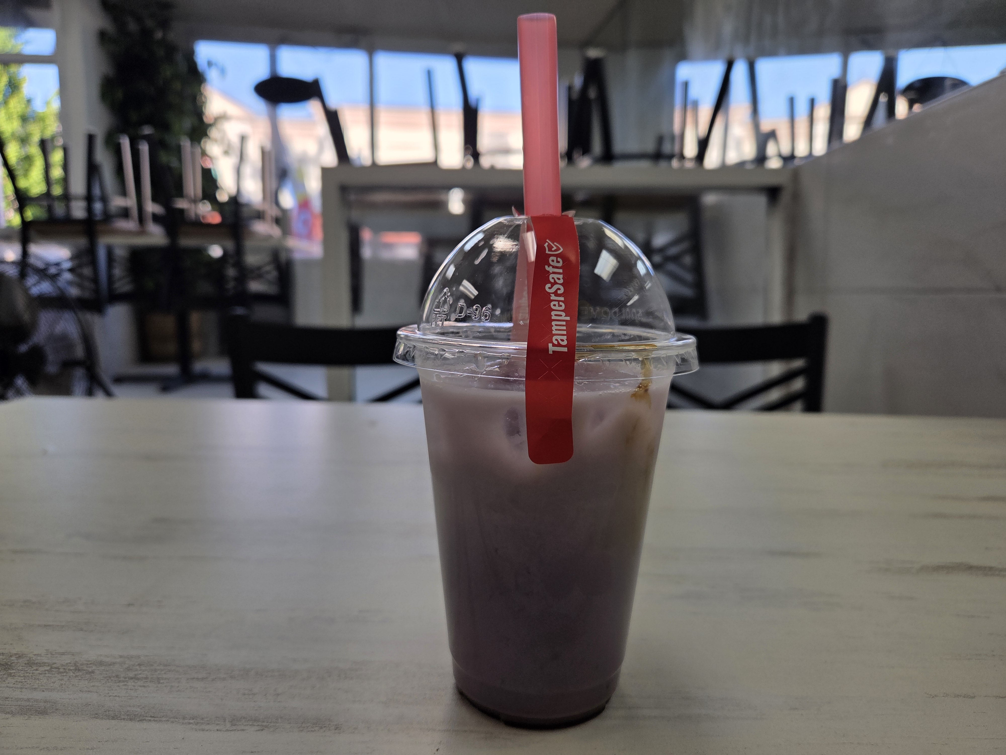Taro Bubble Tea at Sweet Catch and Tasty Bites