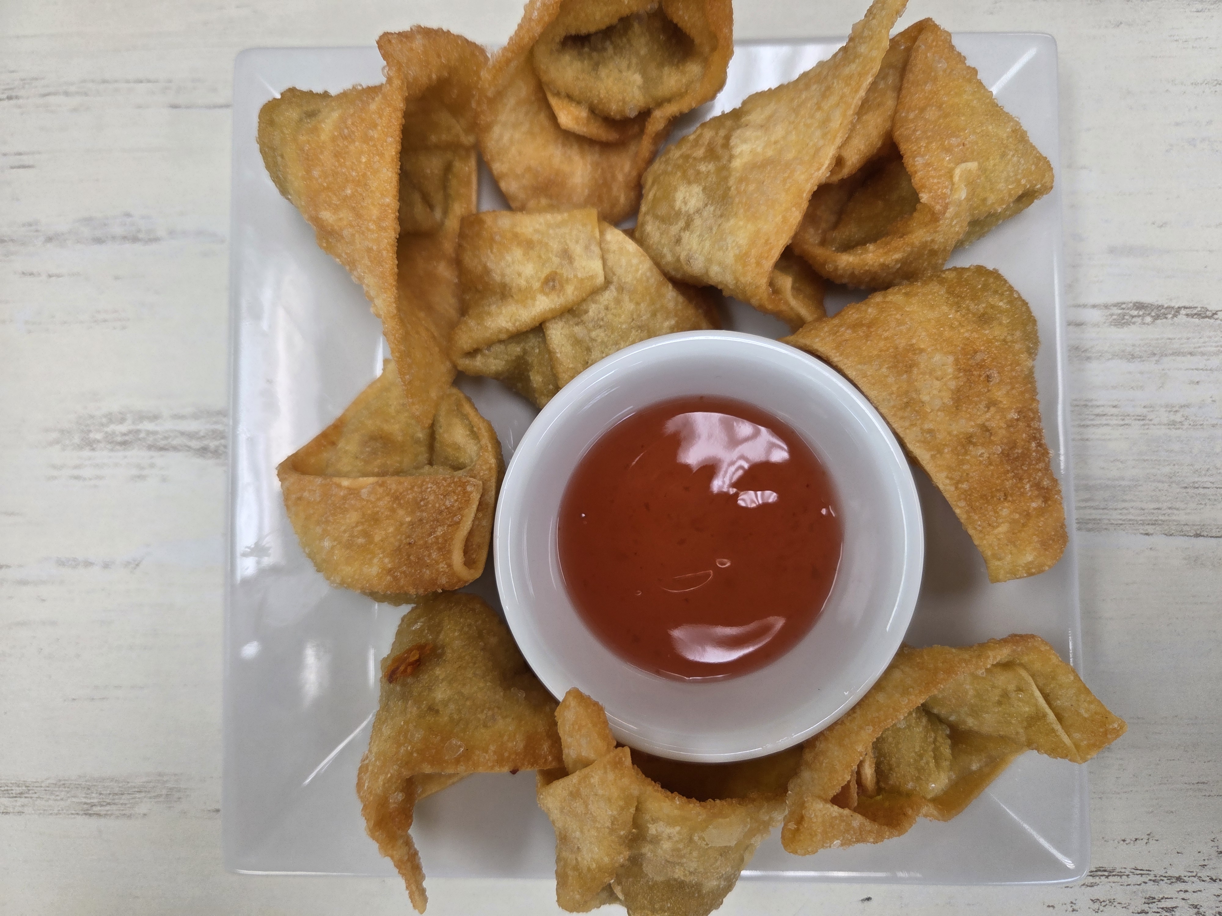 Fried Wonton at Sweet Catch and Tasty Bites