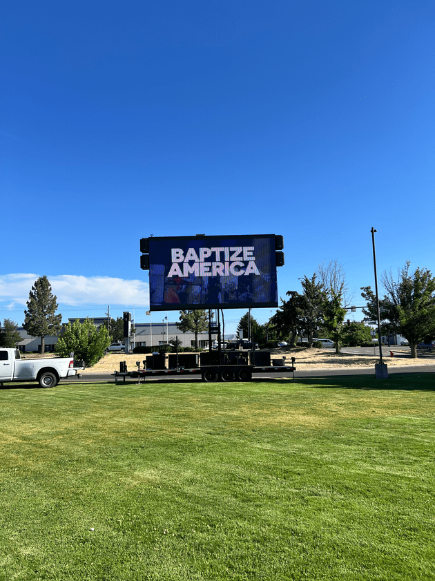 Baptize America 2025 event