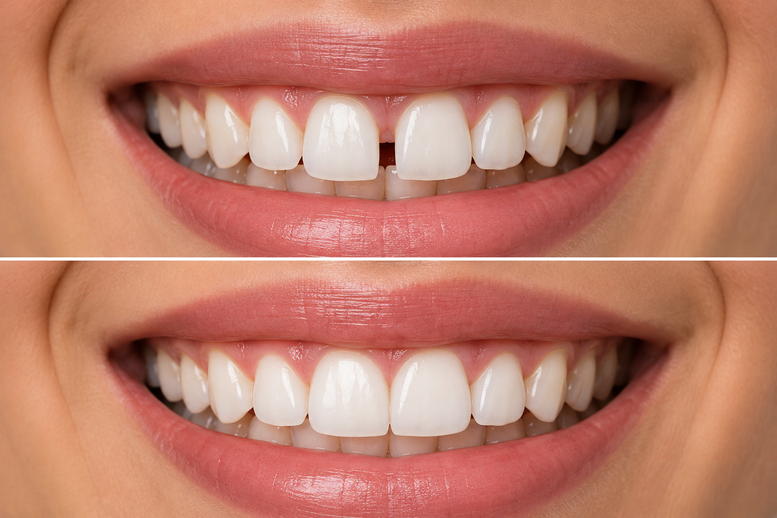 Diastema Gap Closure