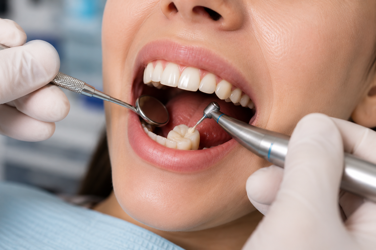 Cosmetic Tooth Filling