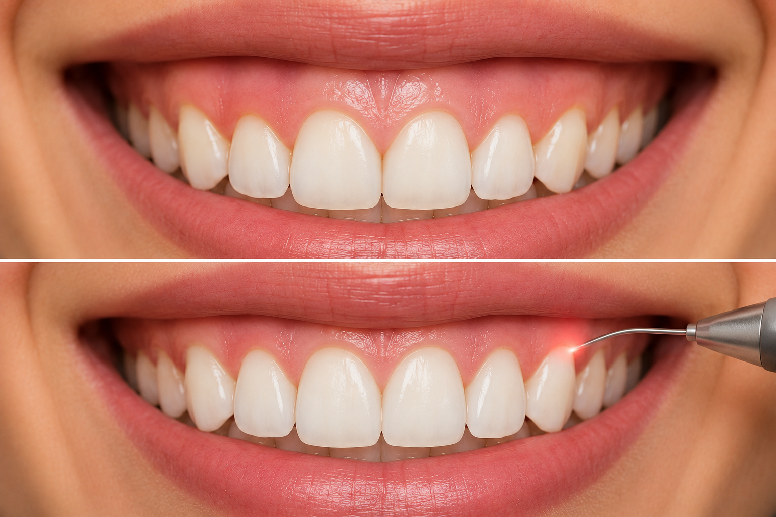 Laser Gum Reshaping
