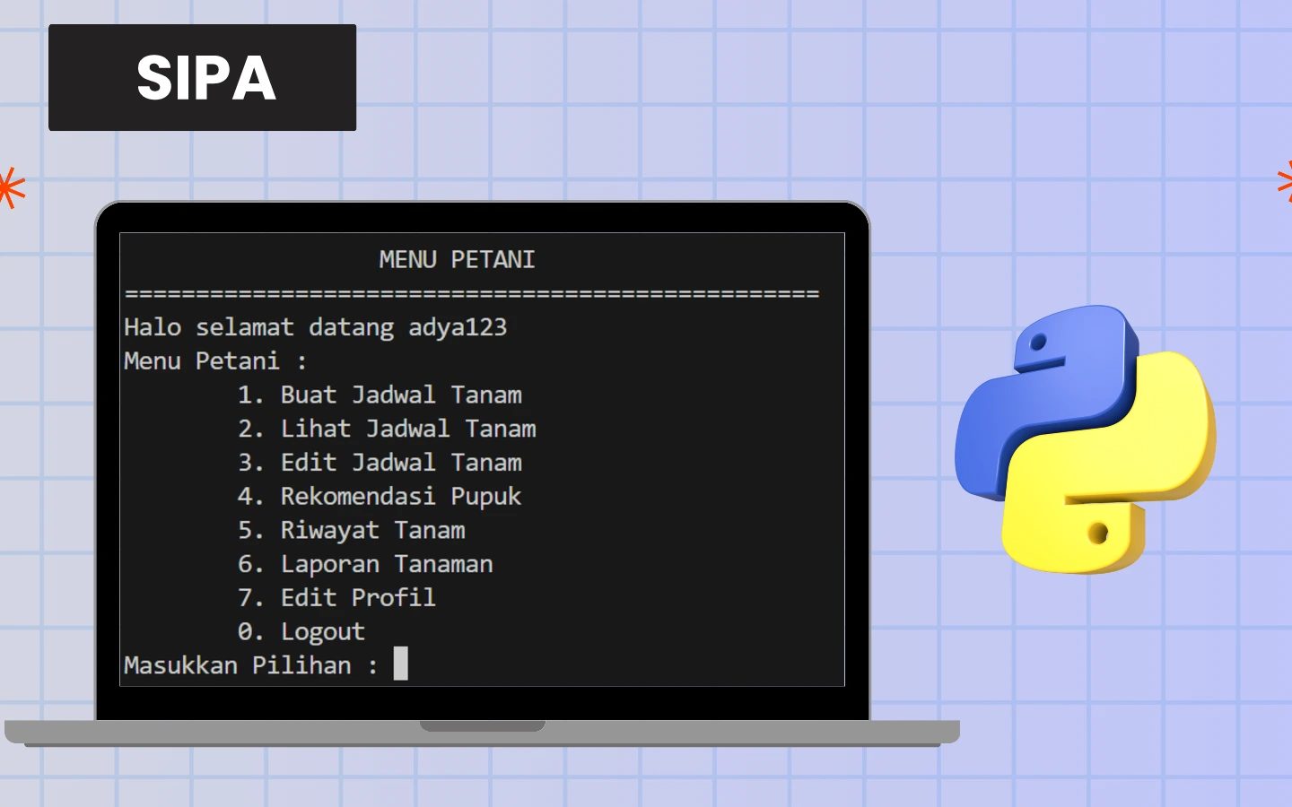 Preview Proyek SIPA - Portofolio Adya Handika Putra AP