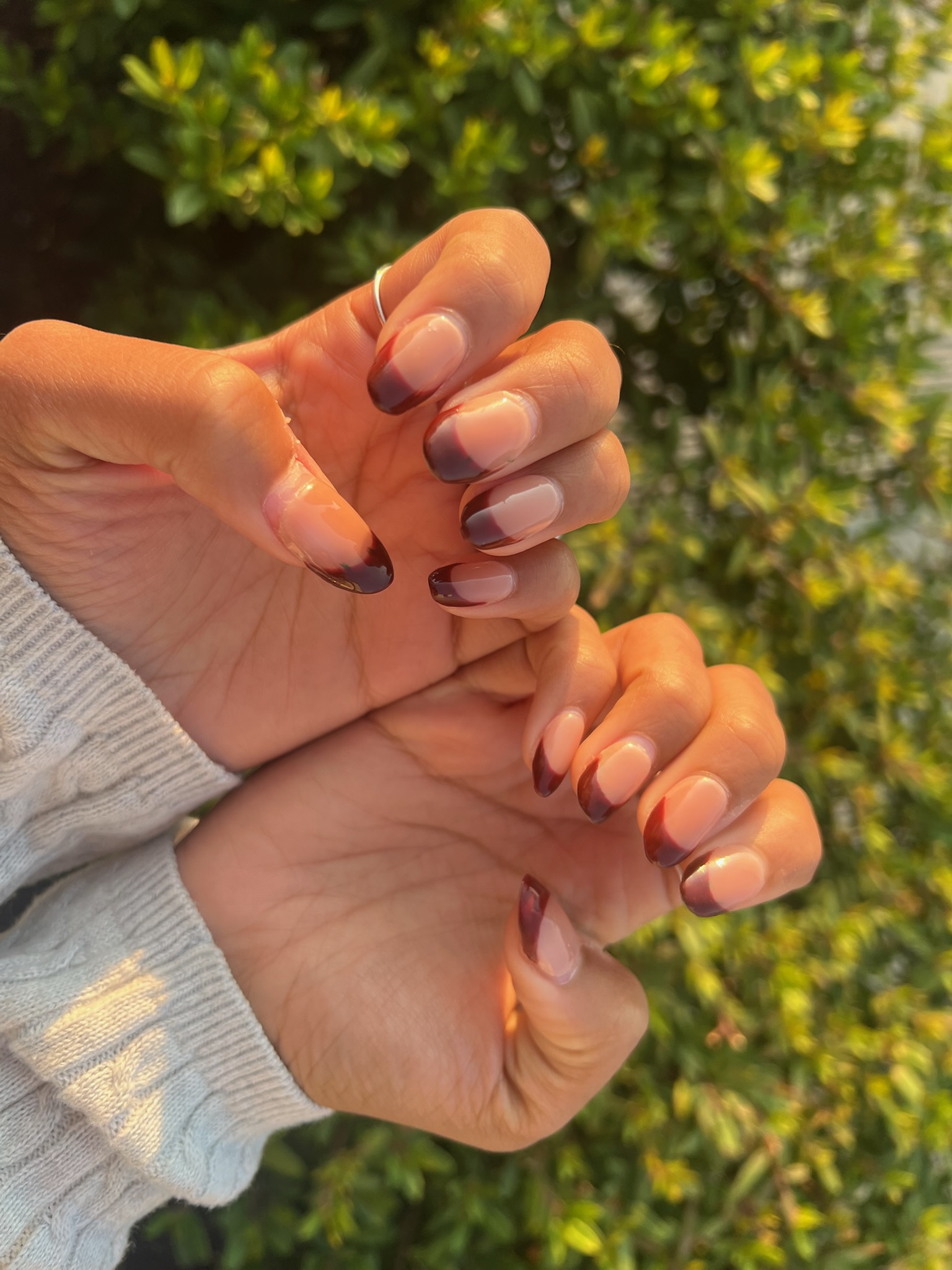 Crimson French Tip - alternate view