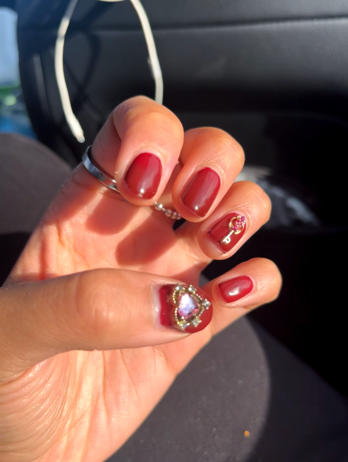 Crimson with Charms
