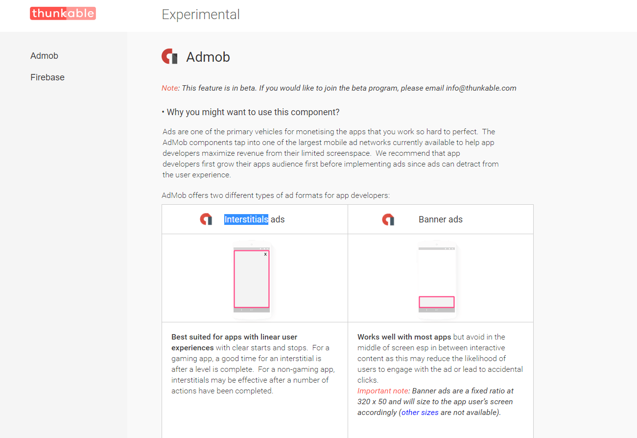 Thunkable,AdMob ile uygulamanızdan para kazanmanızı kolaylaştıracak.