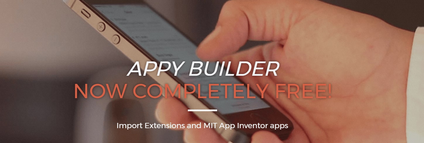 Appy Builder tamamen ücretsiz ve açık kaynaklı oldu