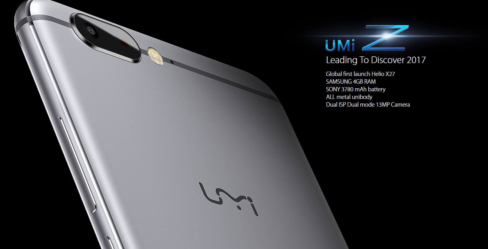 Umi ,Z ile Mediatek Helio x27 kullanan ilk telefon olacak gibi.