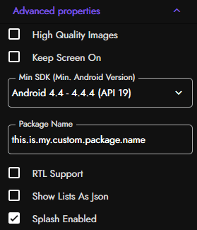 App Inventor 2 de özel paket adı kullanımı