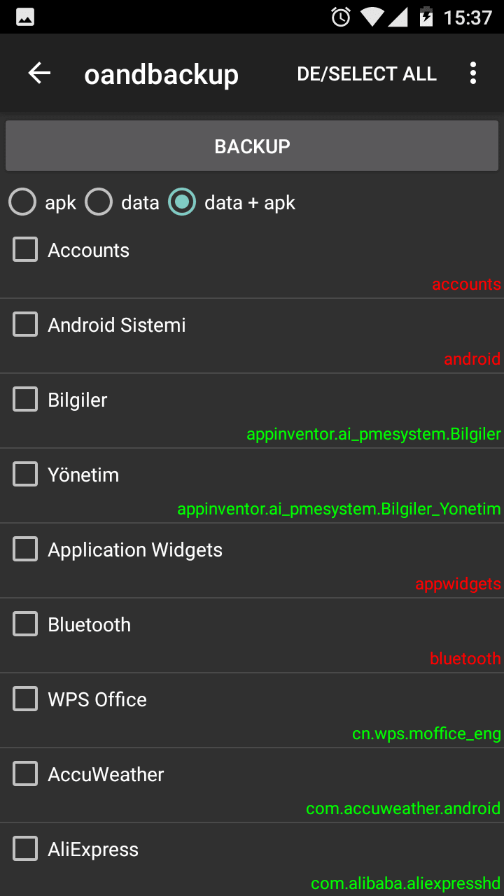 Oandbackup ile uygulamalarınızı kolayca yedekleyip geri yükleyin