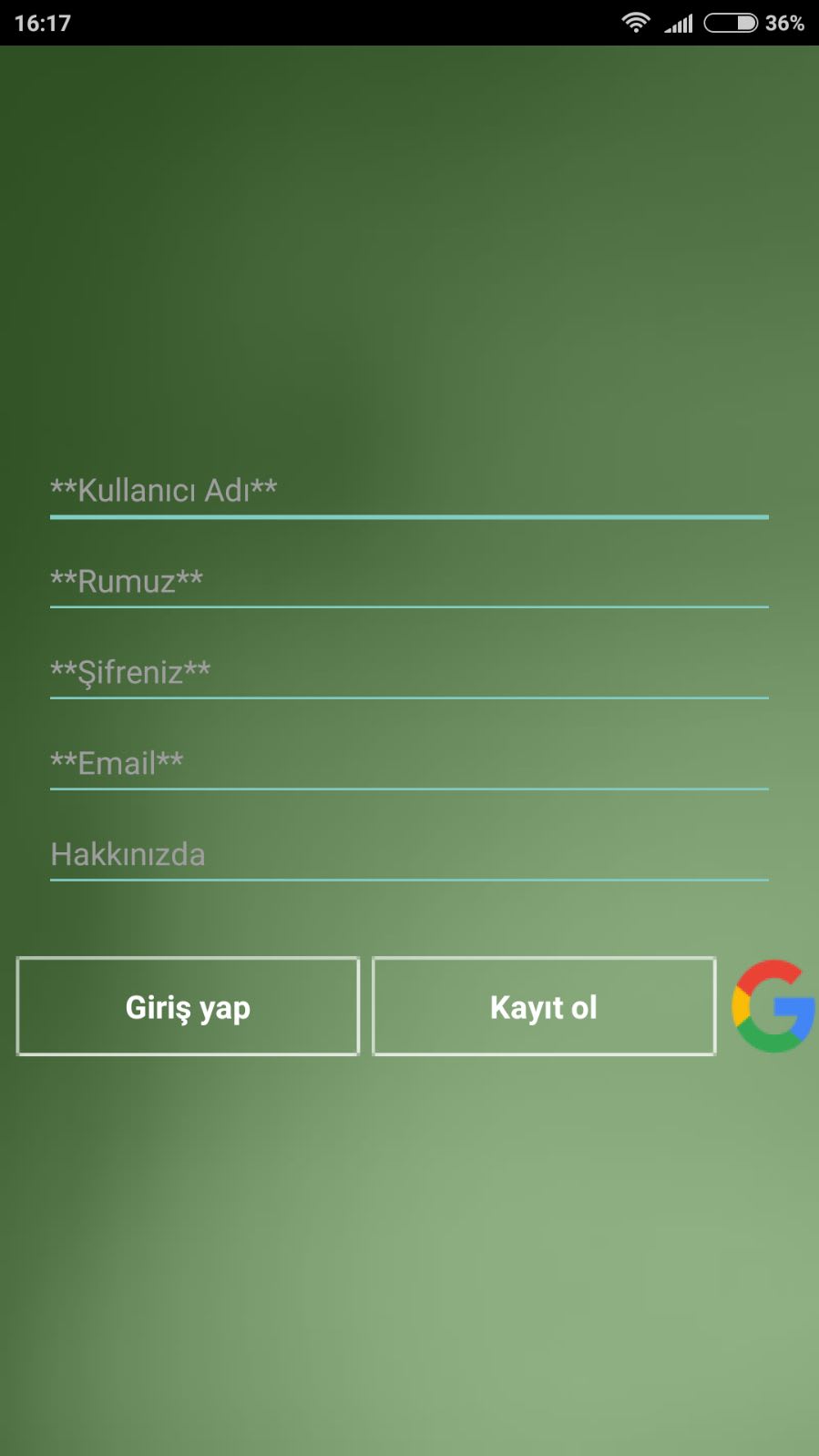 App Inventor 2 / Thunkable /Appy Builder Firebase Üyelik Sistemi