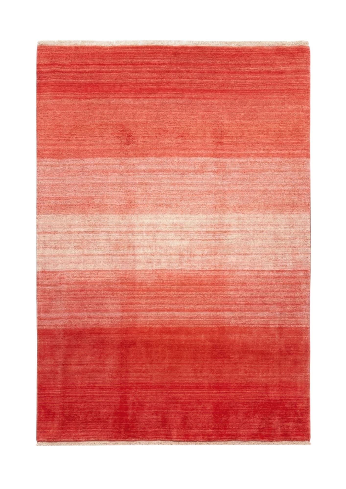Abrash Field Rug, Iran modern rug, in pink / rose, Wool, 183 × 274 cm, Nasim Carpets Malaysia — view 1