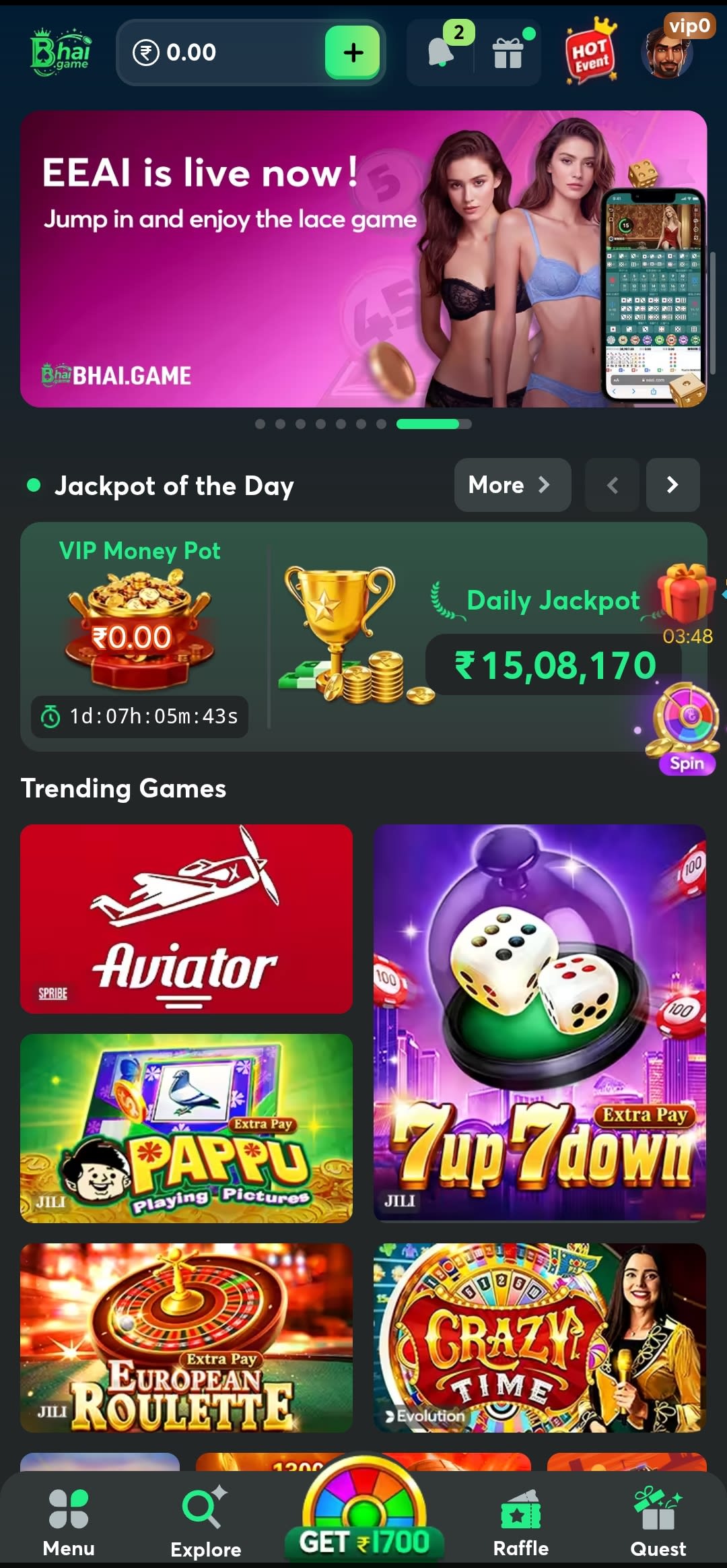 Bhai Game Download Screen — BhaiGame APK Install Page