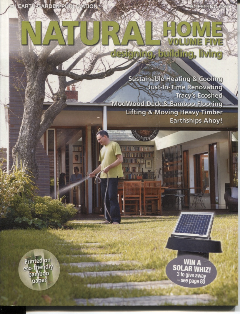 Image for NATURAL HOME : FIVE Designing, Building, Living