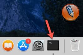 терминал macOS
