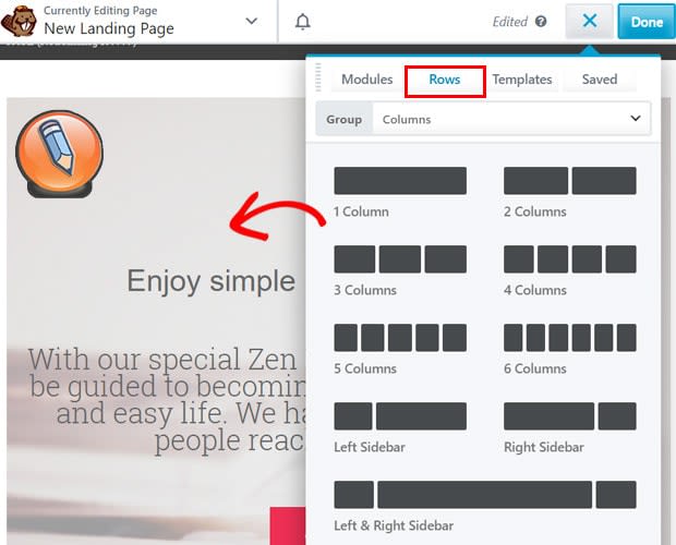 экран редактора