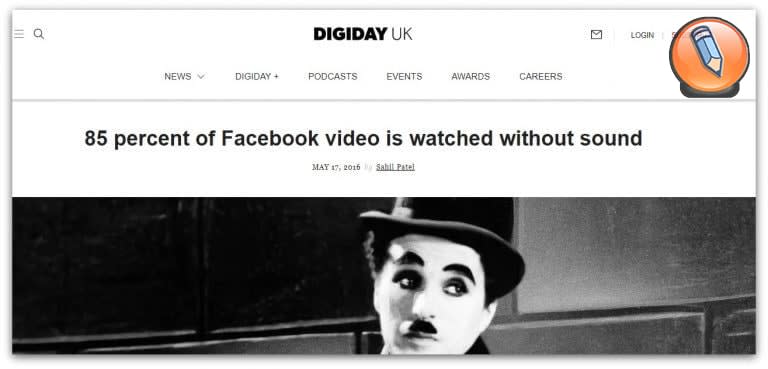 видео без звука