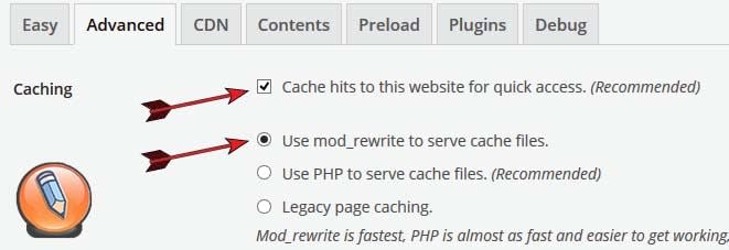 wp super cache обновить статус