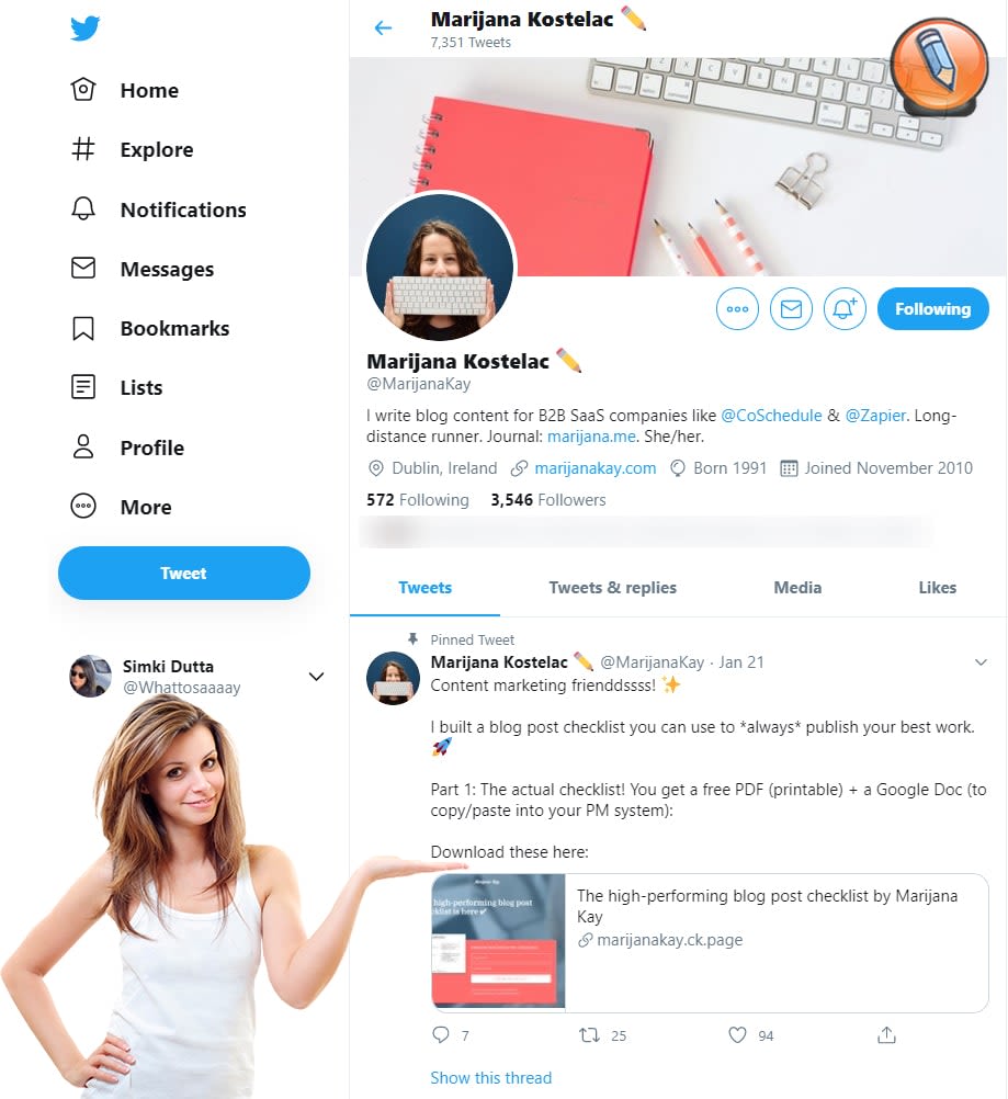 netvorking v twitter