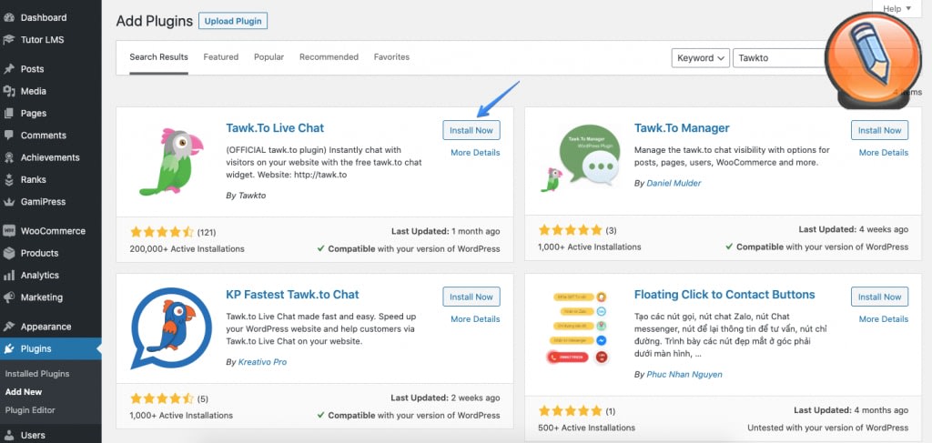 плагин Tawk.To