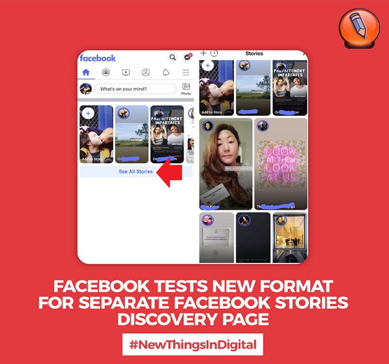 Facebook тестирует новый формат отдельной страницы