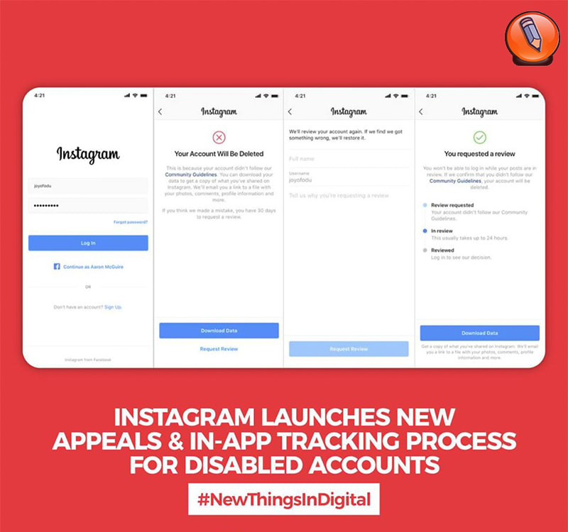 Instagram запускает новый процесс