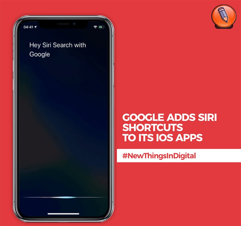 Google добавляет Siri Shortcuts