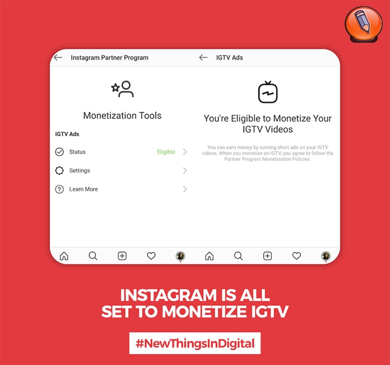 Instagram все готово для монетизации IGTV