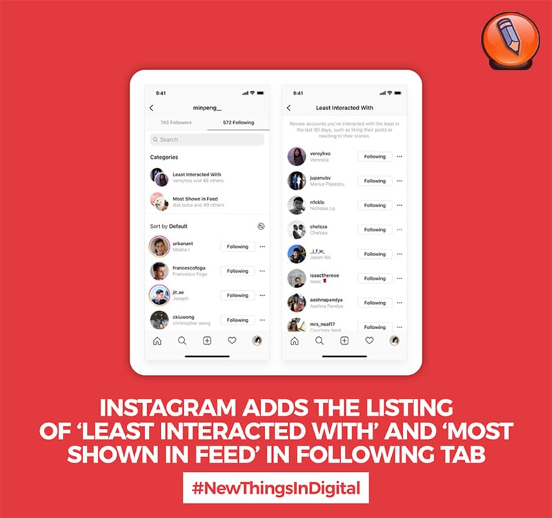 Instagram добавляет список