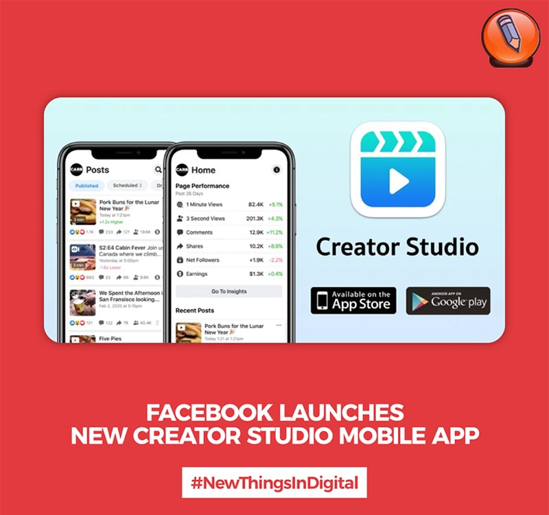Facebook Запускает Новое Мобильное Приложение Creator Studio