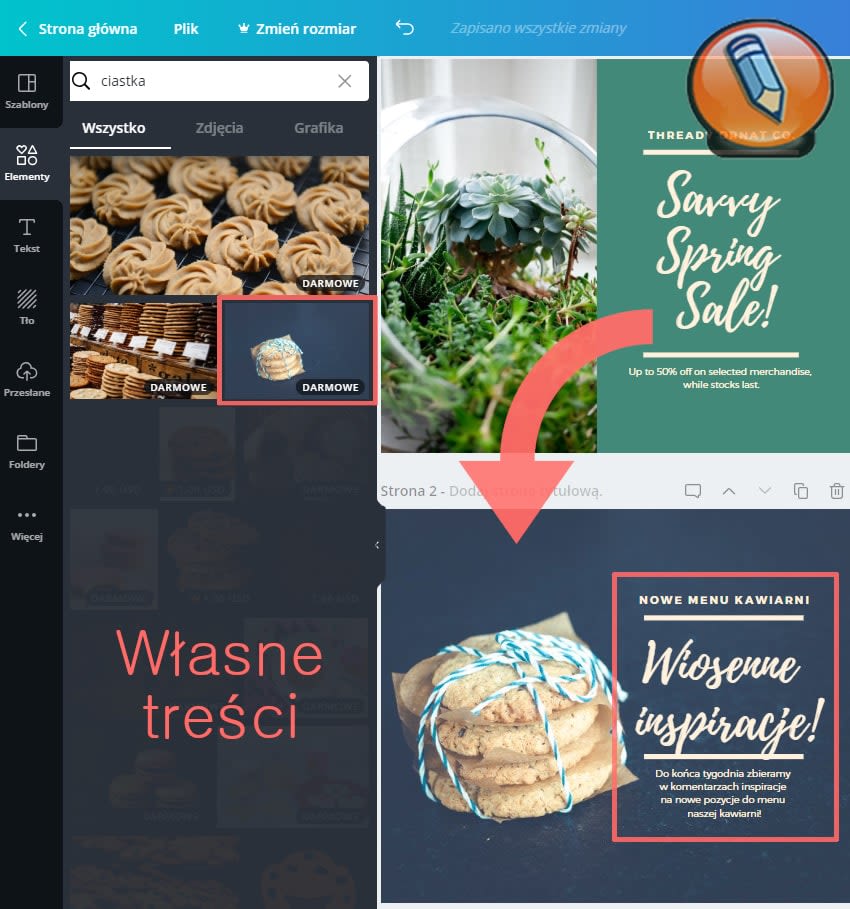vstavte svoj kontent