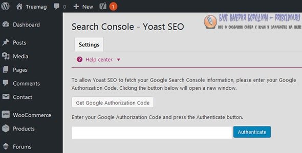 Truemag SEO optimization