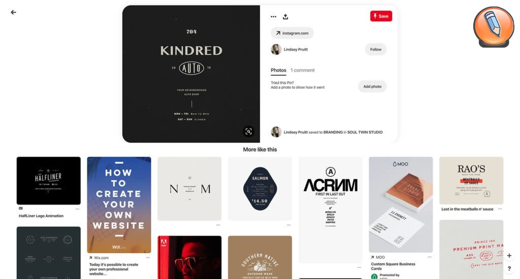 rezultaty poiska na pinterest