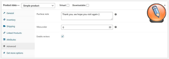 Продвинутая вкладка