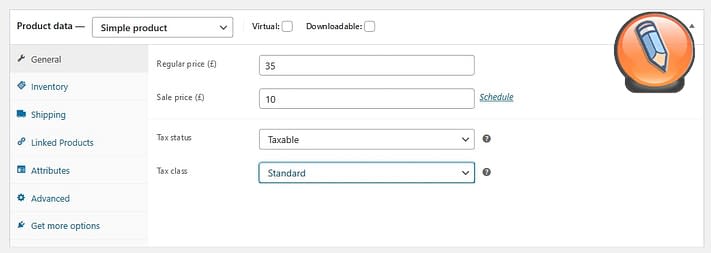 Вкладка Общие