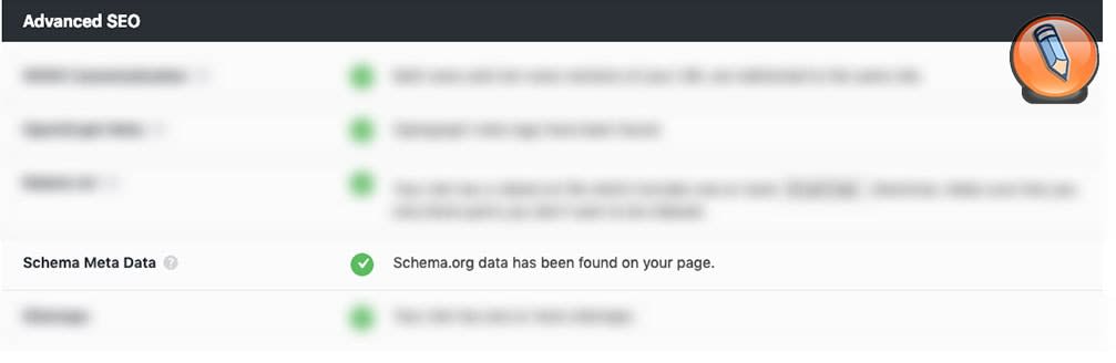 schema check in rank math seo audit