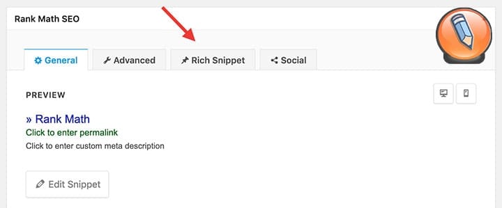 rich snippets in rank math