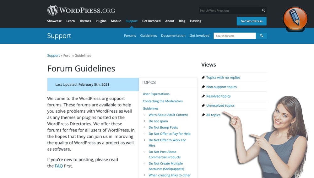 Форум WordPress: (100)% Руководство Эффективного Управления